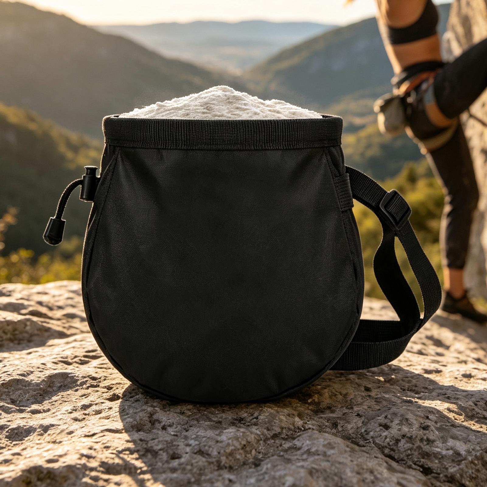 Rock Climbing Chalk Bag Waterp - Drawstring Gym Bag ulasan dan harga