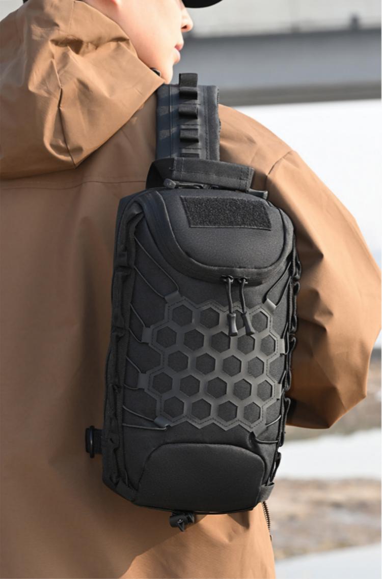 Homefish New Outdoor Tactical  - Sling Backpack Shoulder ulasan dan harga