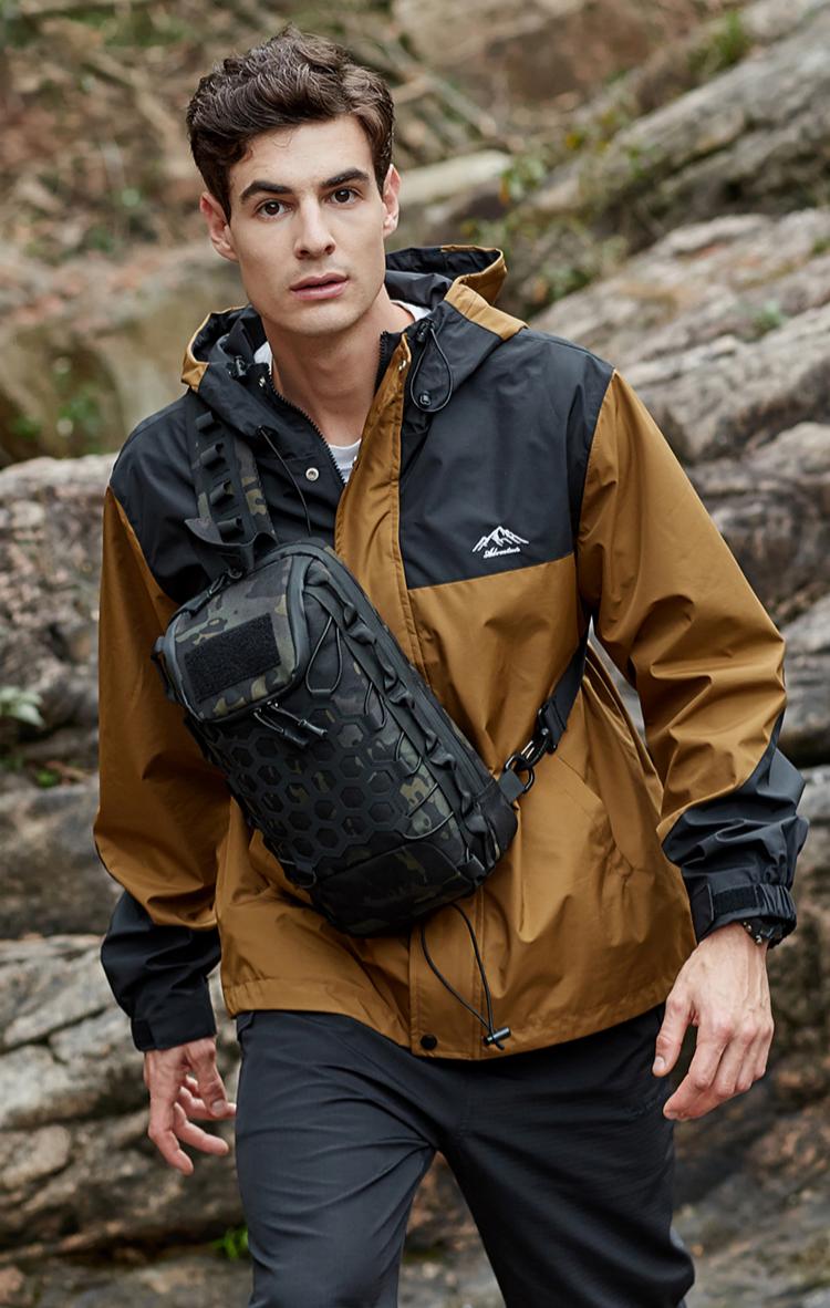 Homefish New Outdoor Tactical  - Sling Backpack Shoulder ulasan dan harga