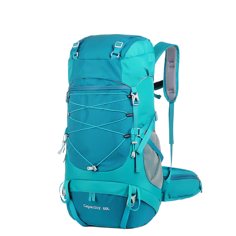 50L Hiking Backpack with Rain  - Rain Cover Backpack ulasan dan harga