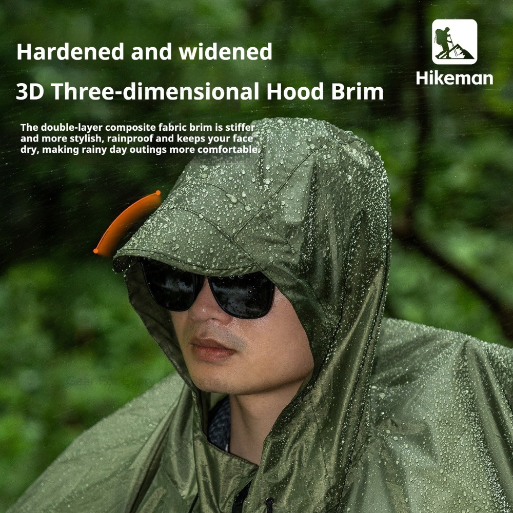 Ultralight Zipper Raincoat 210 - Rain Cover Backpack ulasan dan harga