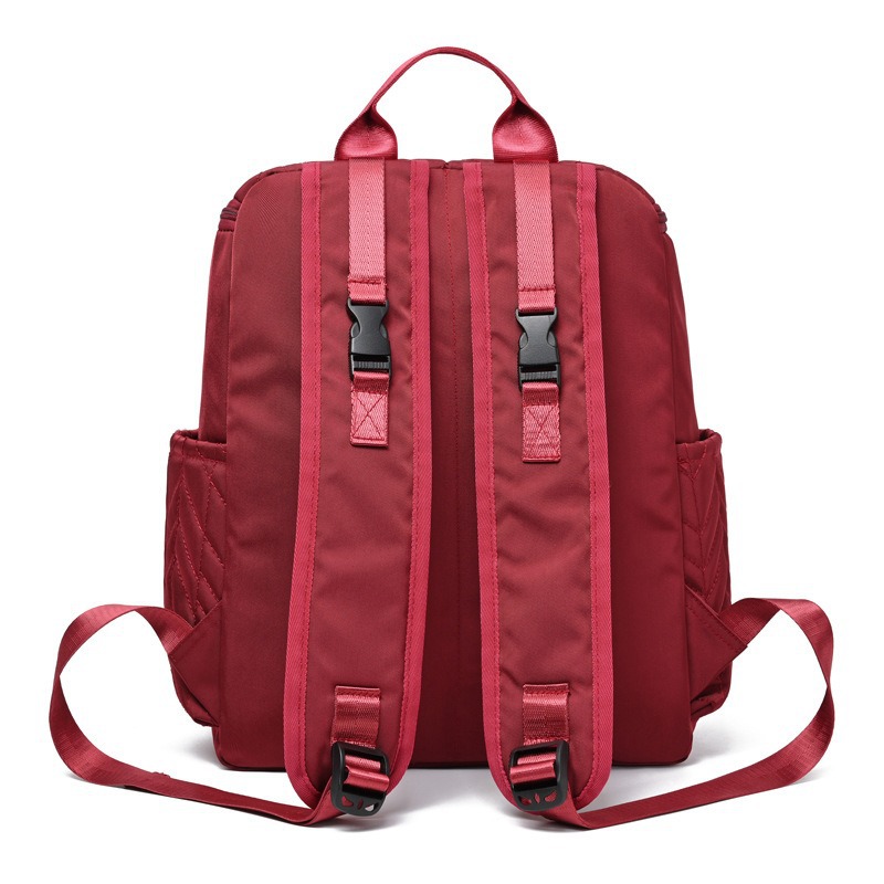 Large Capacity Embroidered Mot - Backpack Diaper Bag ulasan dan harga