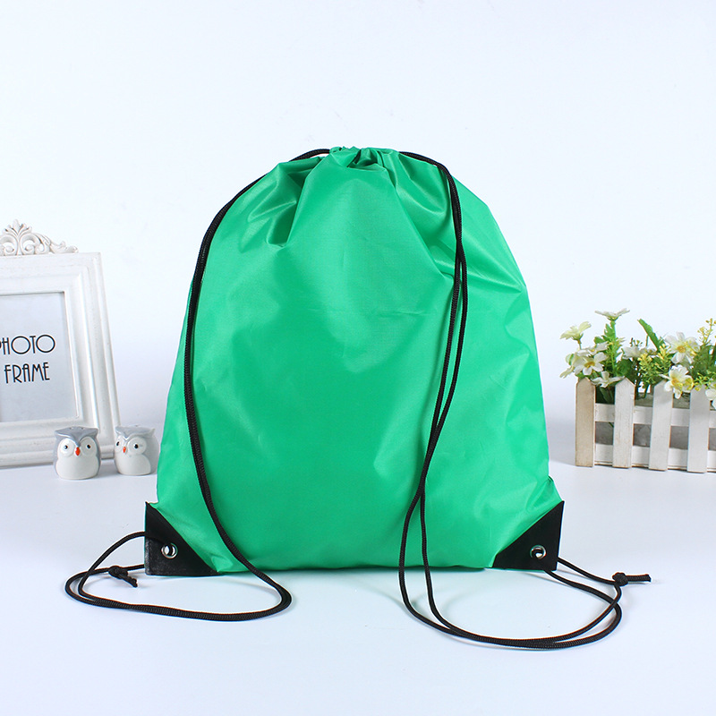 Cartoon Minecrafted Polyester  - Drawstring Gym Bag ulasan dan harga