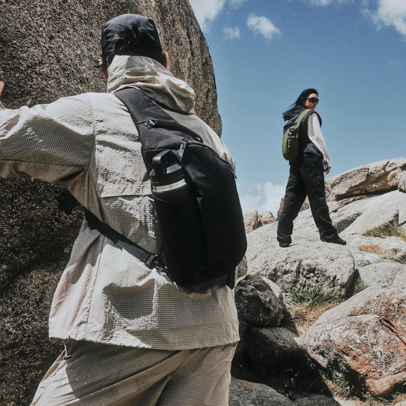 Right Shoulder Chest Bag 7.5L  - Sling Backpack Shoulder ulasan dan harga