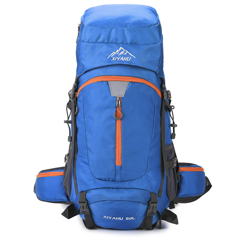 60L Camping Backpack Travel Ba - Rain Cover Backpack ulasan dan harga
