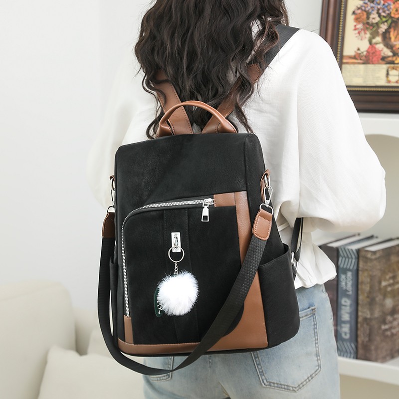 Fashion Women Nylon Backpack P - Travel Backpack Anti Theft ulasan dan harga