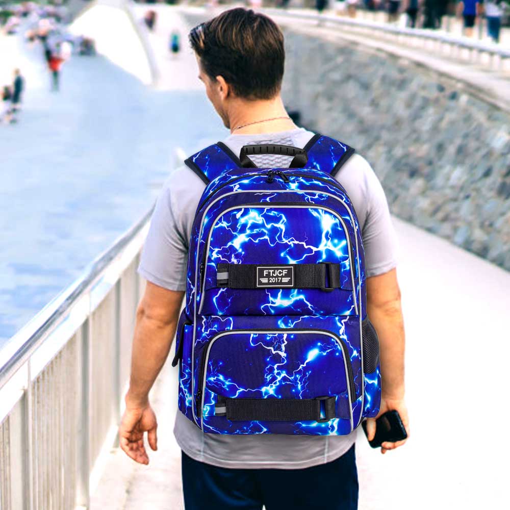 3PCS Lightning boys Backpack,  - School Backpack Teen ulasan dan harga