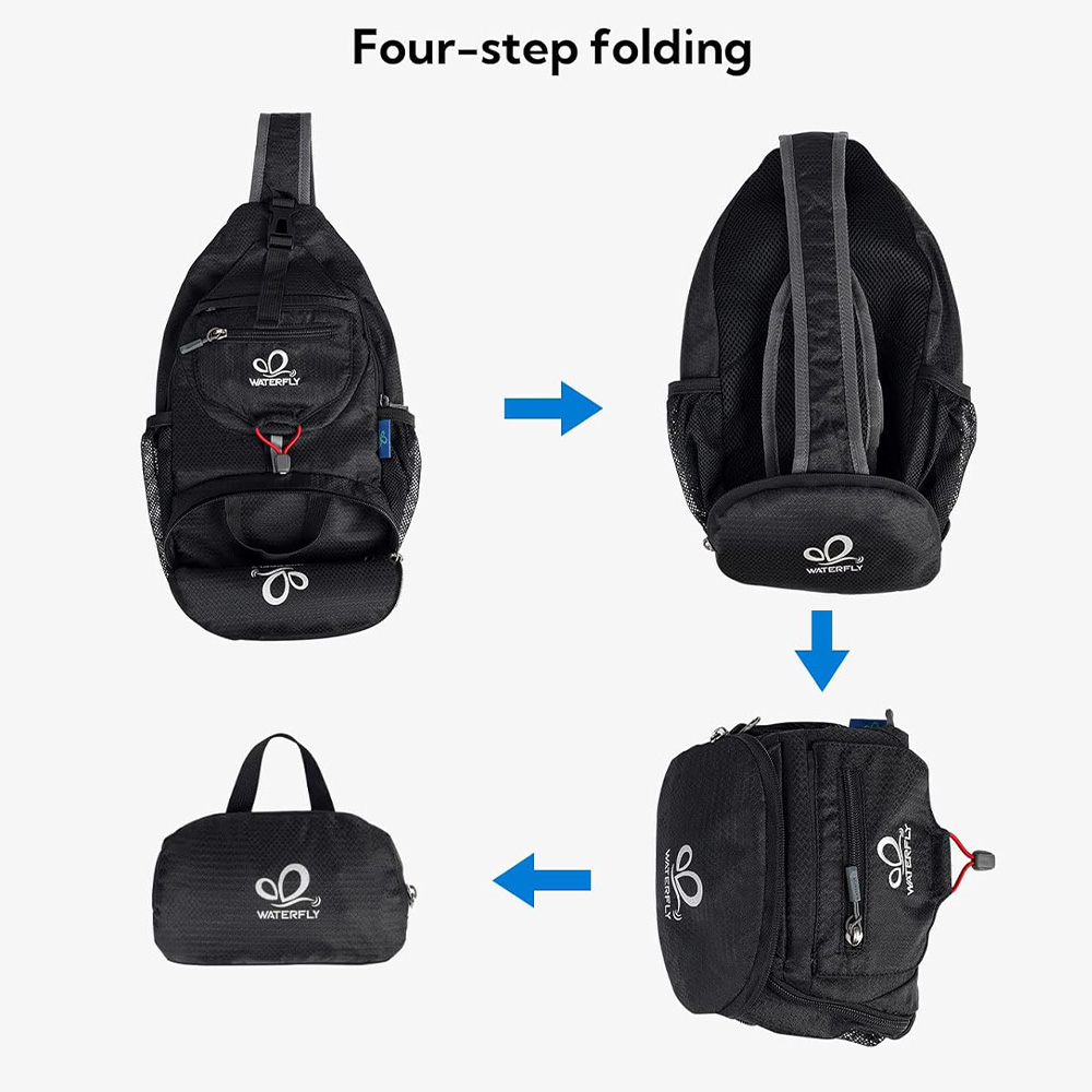WATERFLY Chest Bag Shoulder Sm - Sling Backpack Shoulder ulasan dan harga