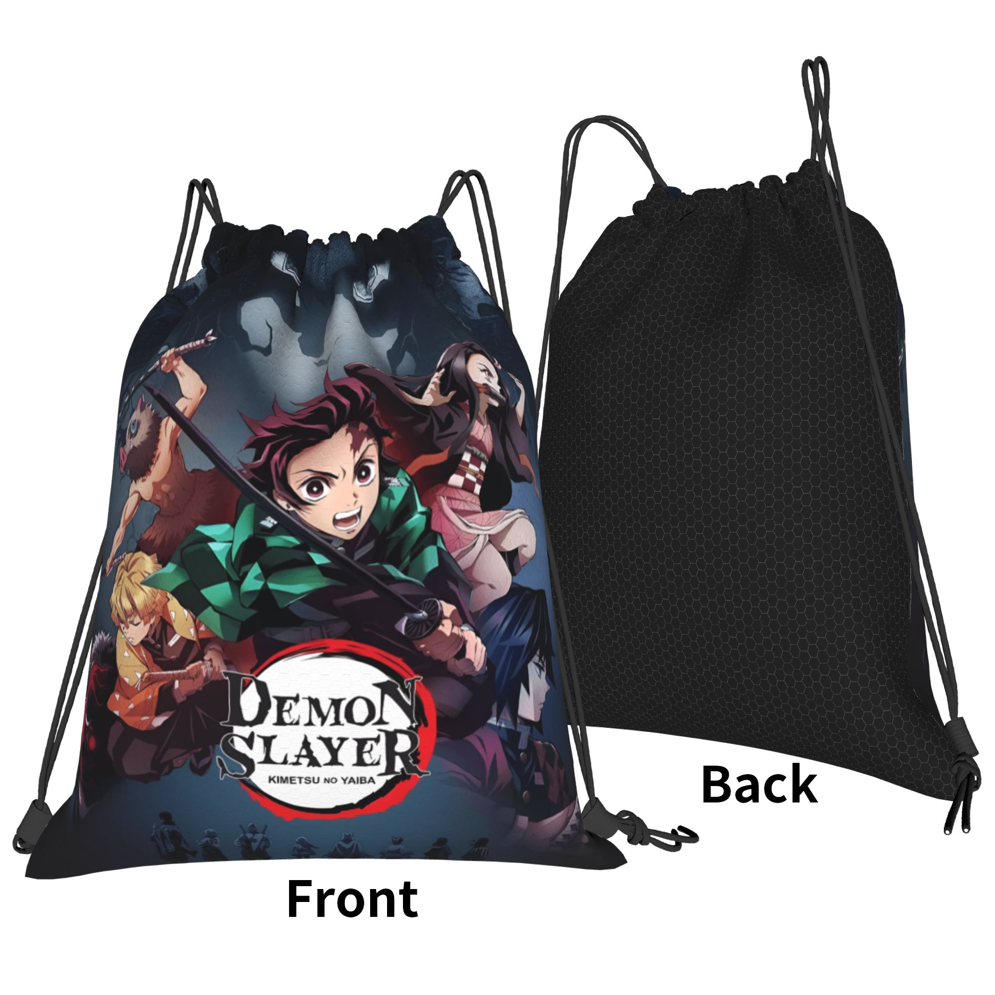 Custom D-Demons Slayers Drawst - Drawstring Gym Bag ulasan dan harga