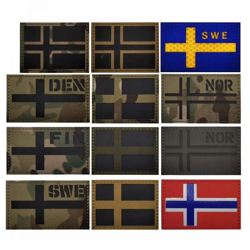 Flag Tactical Patches Norway D - Urban Backpack Tactical ulasan dan harga
