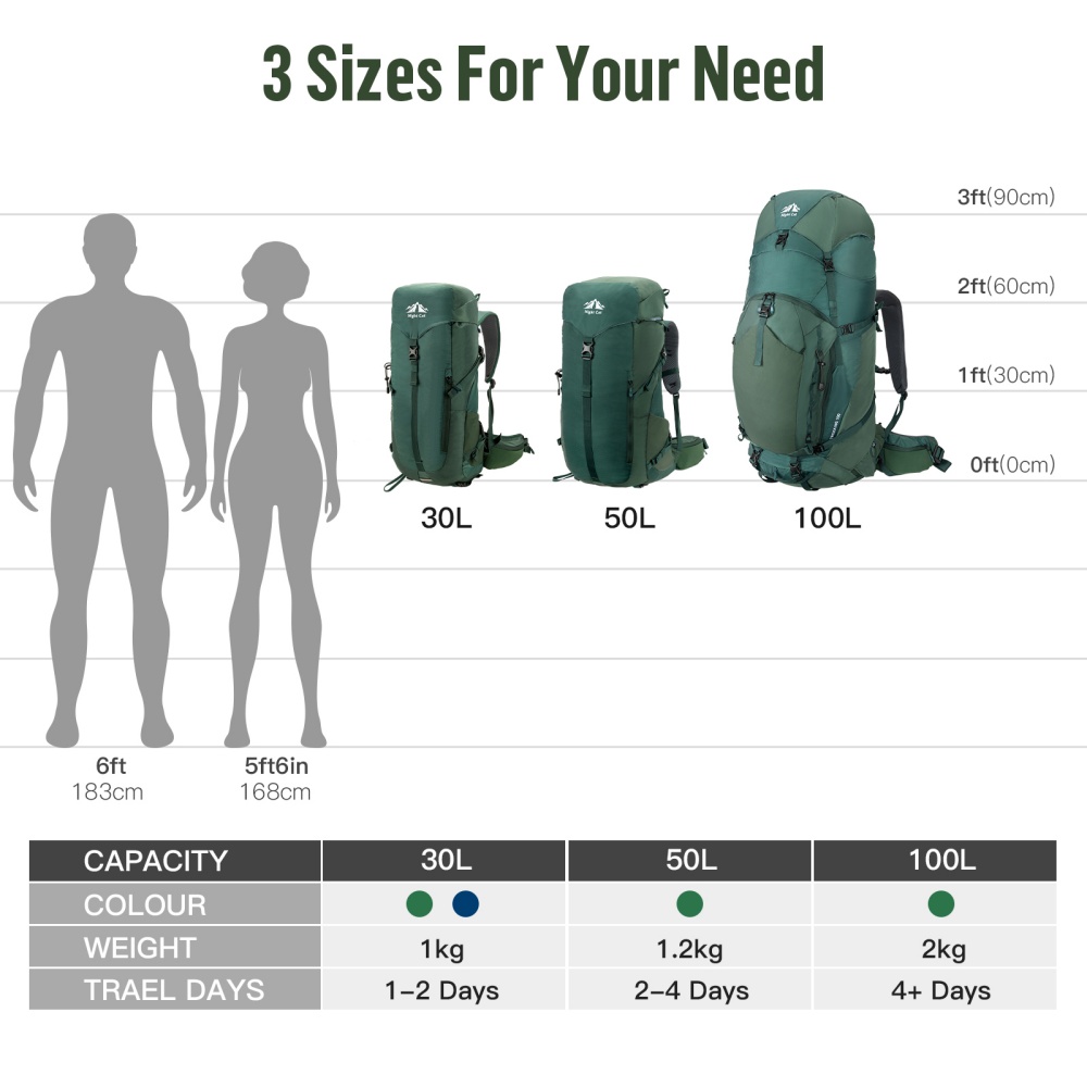 Night Cat Internal-frame Hikin - Rain Cover Backpack ulasan dan harga